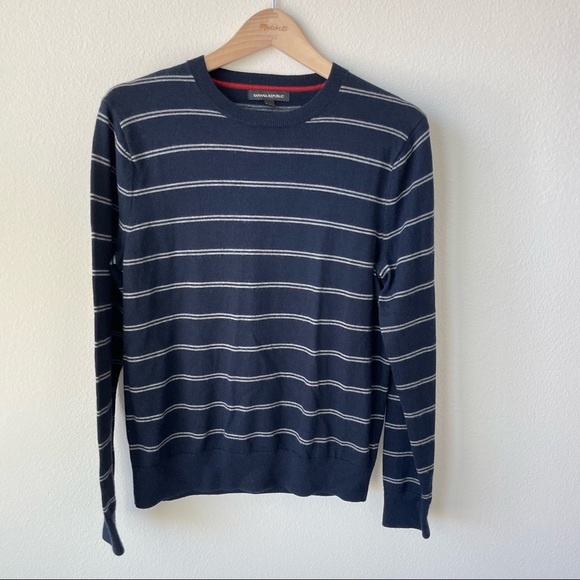 banana republic • merino wool men’s sweater